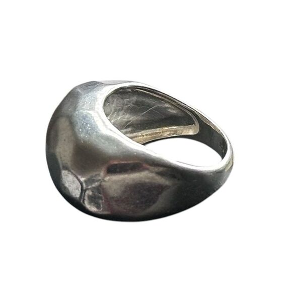 Silpada R2758 Classique Hammered 925 Sterling Silver Dome Ring Size 8 - Picture 16 of 16